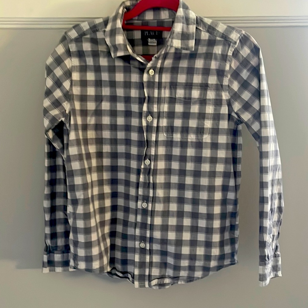 Boys Grey shirt size 10/12